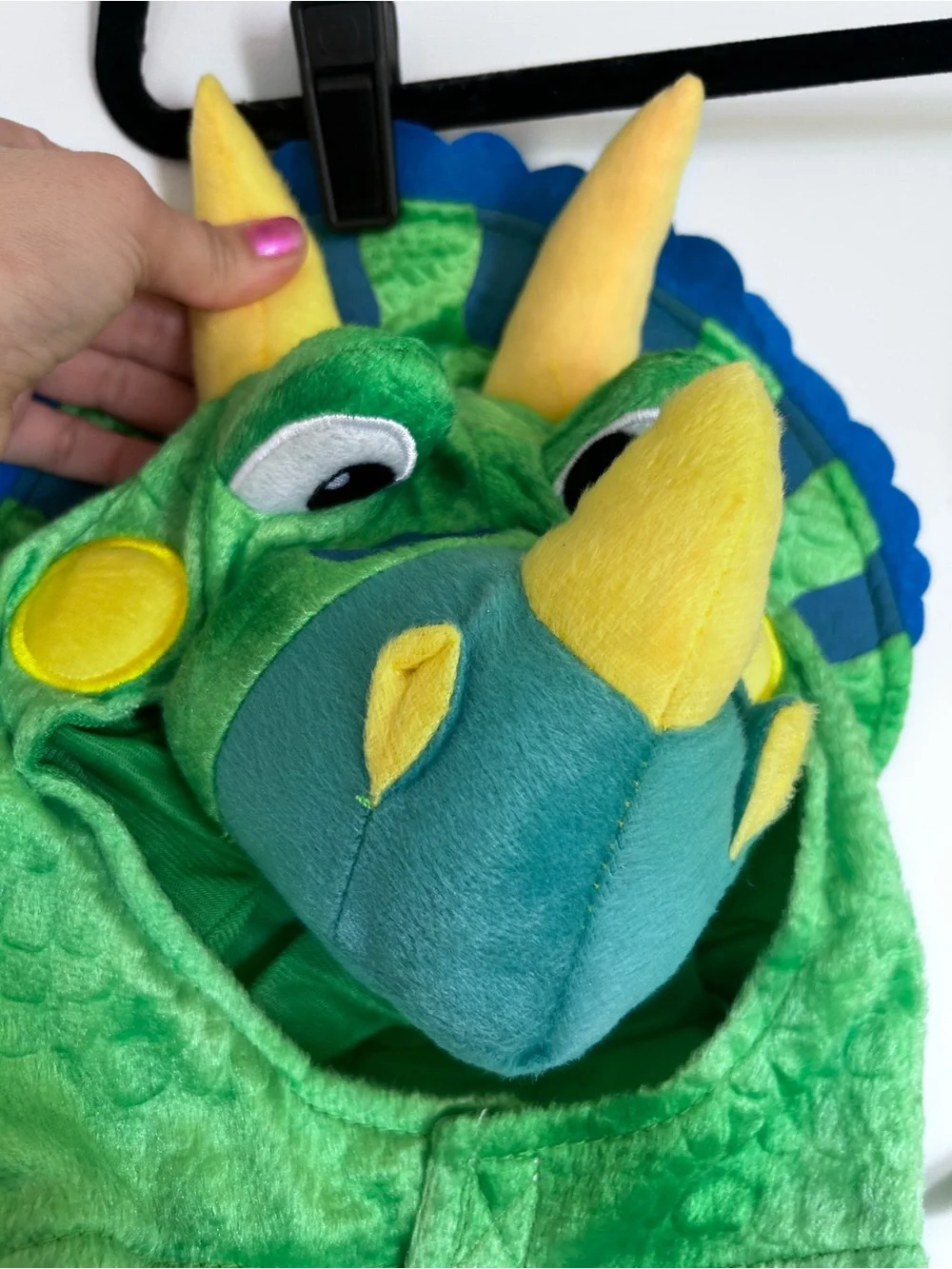 NWOT Spooktacular Creations Toddler Triceratops Dinosaur Halloween Costume 3T